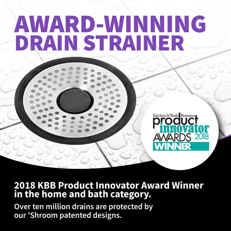 Universal Stainless Steel Shower Hair Catcher & Drain Protector
