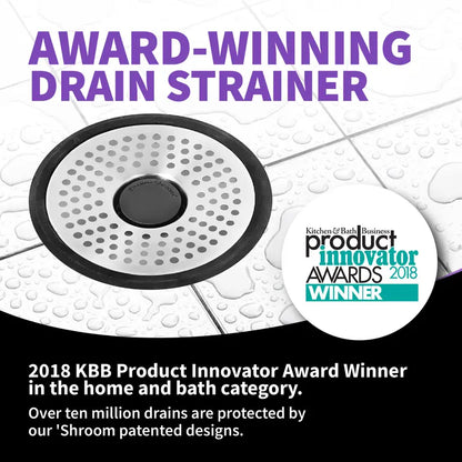 Universal Stainless Steel Shower Hair Catcher & Drain Protector