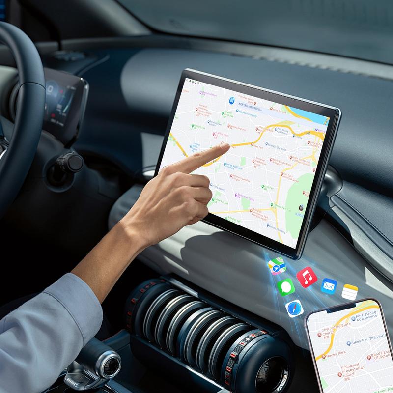 Wireless CarPlay & Android Auto Adapter – Plug-and-Play Wireless Upgrade for Factory-Wired Systems