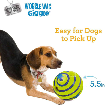 Interactive Giggle Sound Ball for All Size Dogs
