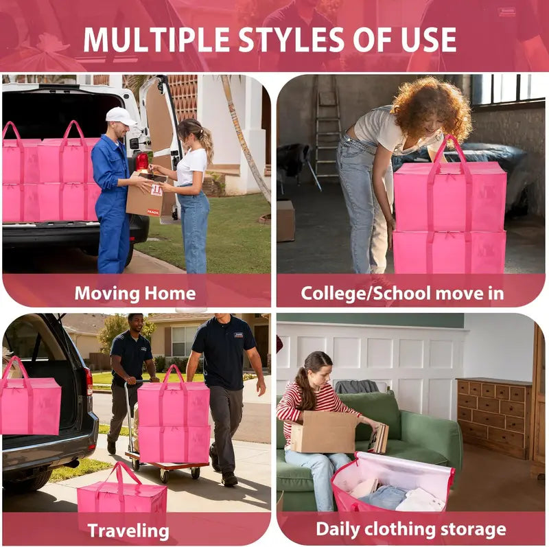 Heavy-Duty Waterproof Moving & Storage Totes