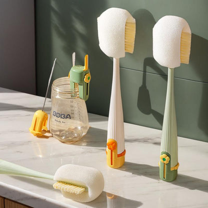 5-in-1 Multifunctional Cup & Bottle Cleaning Brush Set
