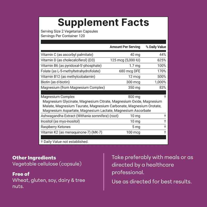 20-in-1 Women’s Magnesium & Essential Nutrient Blend