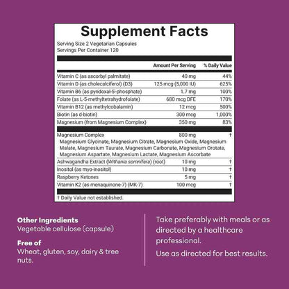 20-in-1 Women’s Magnesium & Essential Nutrient Blend