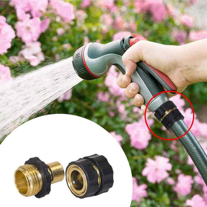 Instant Snap Hose Connectors for Fast & Leak-Free Watering
