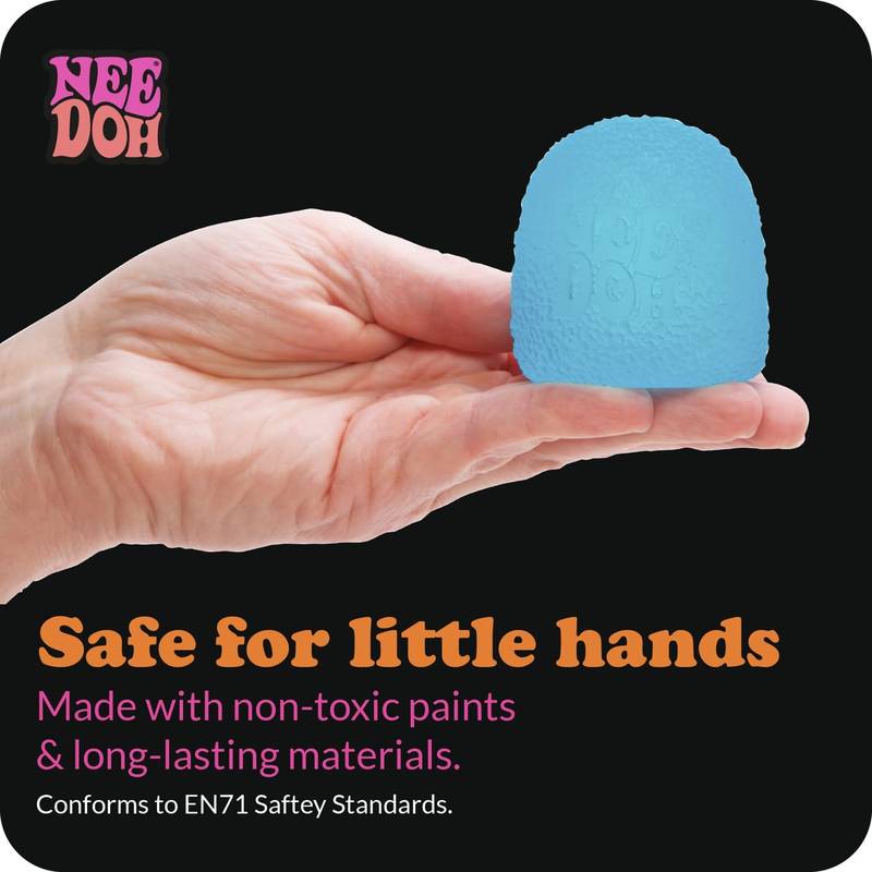 Ultra-Squishy Textured Stress Relief Gumdrop Ball