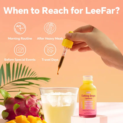 Liposomal Cutting Drops for Lymphatic Drainage & Bloat Relief