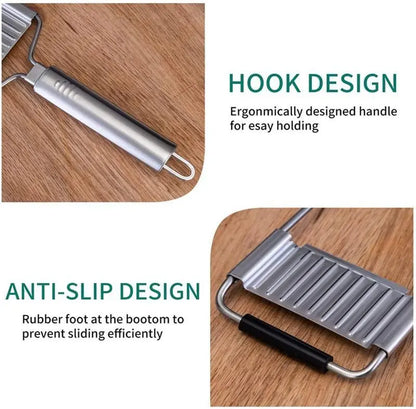 Multi-Blade Stainless Steel Vegetable Slicer & Grater Set