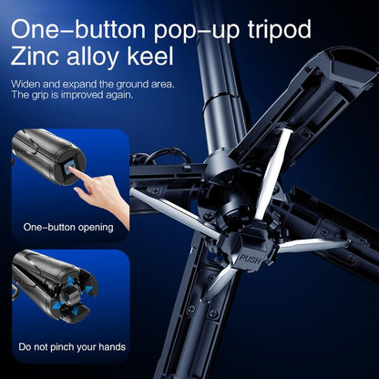 P15 Mini Grip Quadripod – Hold, Shoot & Stand with One Compact Phone Tool