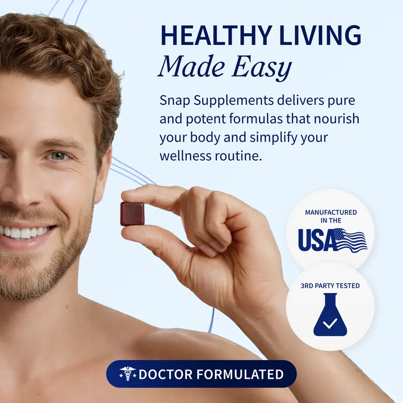 Doctor-Formulated Men’s Health Soft Chews for Bladder, Vitality & Circulation