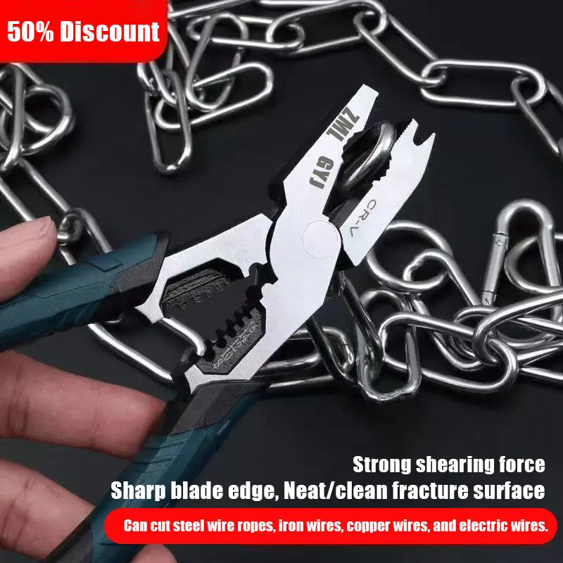 Multi-Function Wire Stripping & Cutting Pliers