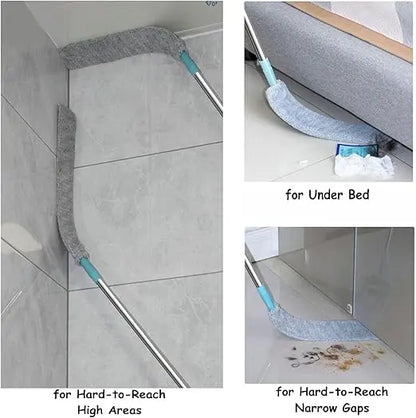 Flexible Gap Duster with Telescopic Extension Pole