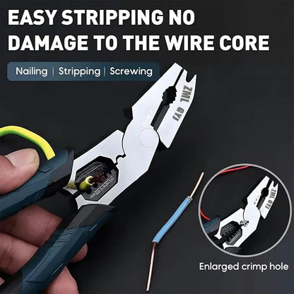 Multi-Function Wire Stripping & Cutting Pliers