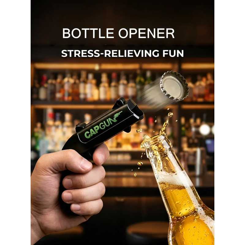 Pop, Lock & Launch Your Bottle Caps Effortlessly