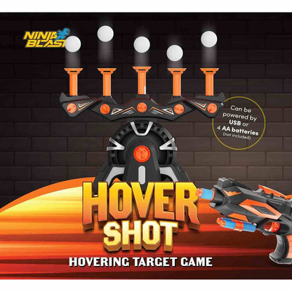 Floating Hover Target Game Set with Blaster & Darts