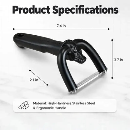 Ultra-Sharp Meat Slicer Peeler for Effortless Paper-Thin Slices