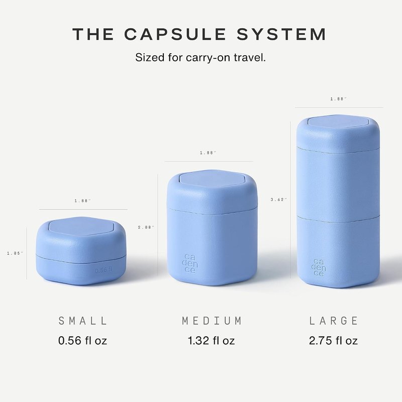 Ultra-Leakproof Magnetic Travel Capsules: Effortless & Space-Saving Packing