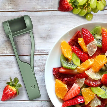 One-Press Grape & Small Fruit Slicer: Safe Quarters in 1 Second