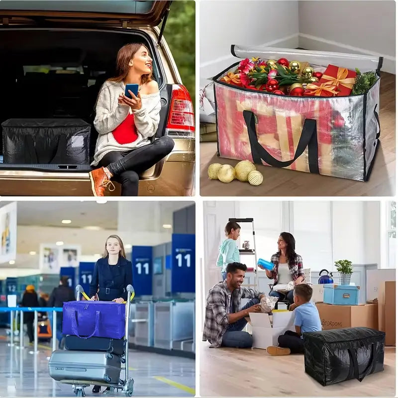 Heavy-Duty Waterproof Moving & Storage Totes