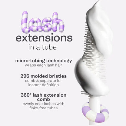 24H Flake-Free Tubing Lash Primer & Mascara Duo for Extreme Length, Lift & Volume