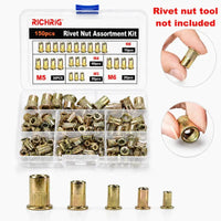 150pcs(Rivet nut tool not included)