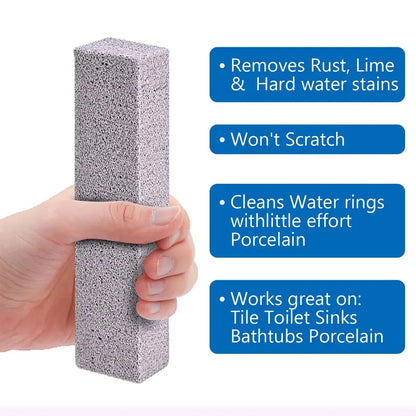 Heavy-Duty Pumice Cleaning Bricks for Tough Stain & Rust Removal
