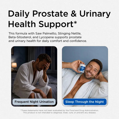 Liposomal NAD+ Men's Complex: Peak Cellular Energy, Nitric Oxide Boost & Prostate Health