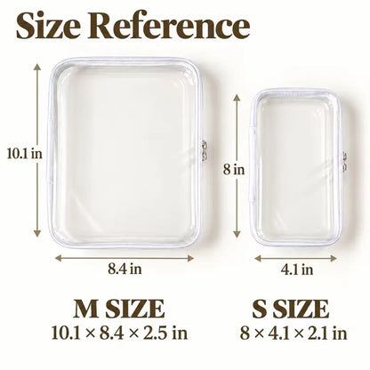 Clear Travel Packing Cubes: Breeze Through TSA Airport Security in Seconds