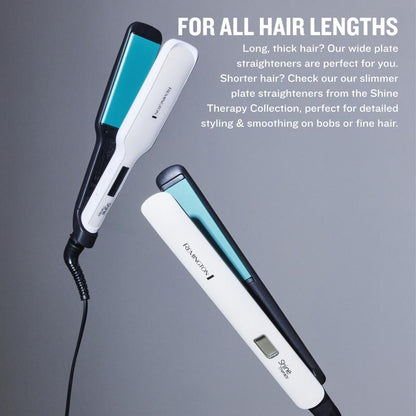 Salon-Quality Straightening with Argan Oil & Keratin Care