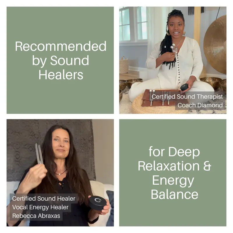 Harmonic Sound Healing Tuning Fork Set – Deep Frequency Relaxation & Energy Balance