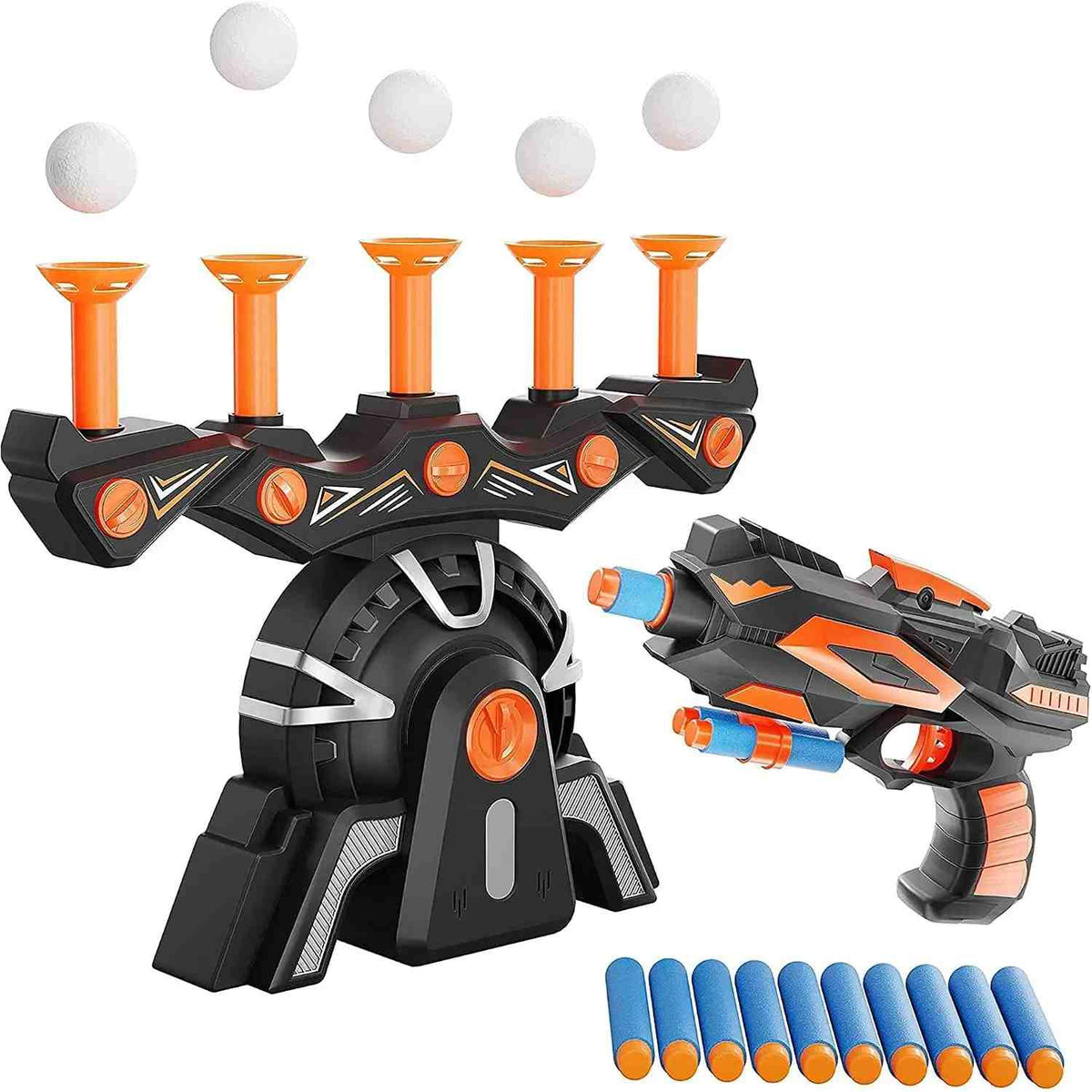 Floating Hover Target Game Set with Blaster & Darts