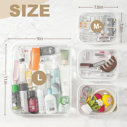 Clear Travel Packing Cubes: Breeze Through TSA Airport Security in Seconds