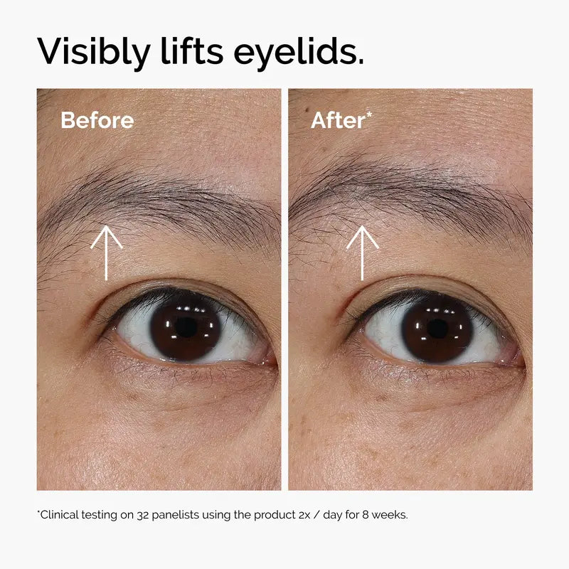 Targeted eye-area care for a smoother, firmer-looking appearance