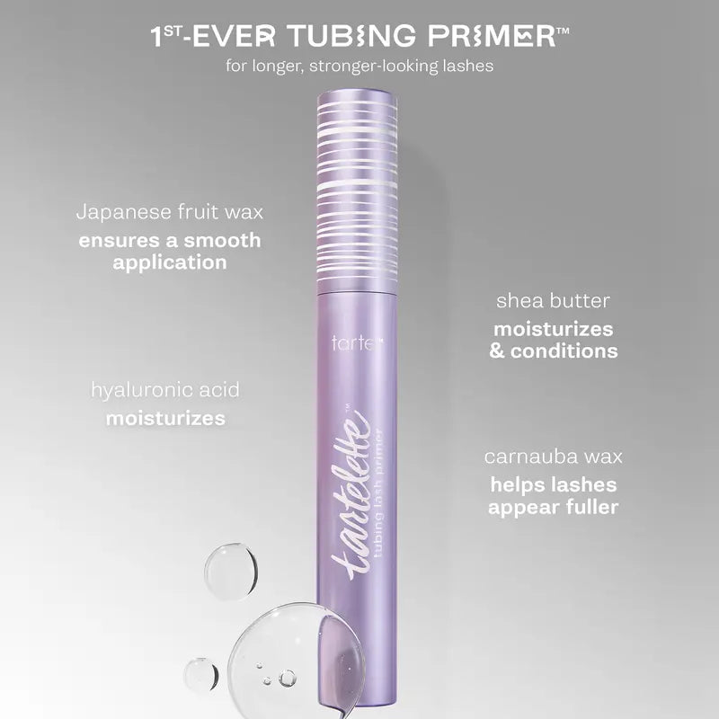 24H Flake-Free Tubing Lash Primer & Mascara Duo for Extreme Length, Lift & Volume