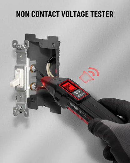 Digital Circuit Breaker Finder Tool with Clear LCD Display & Socket Tester