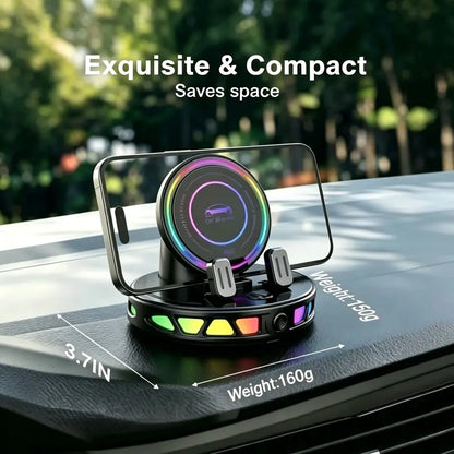 Fast Wireless Charging 360° Rotating Car Mount