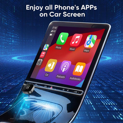 Wireless CarPlay & Android Auto Adapter – Plug-and-Play Wireless Upgrade for Factory-Wired Systems