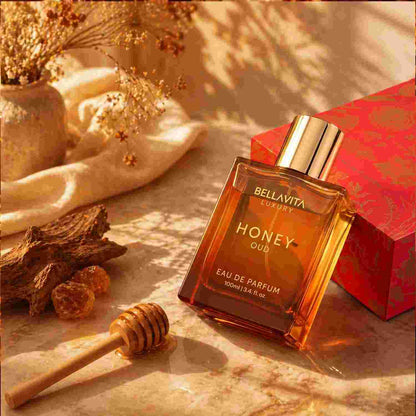 Long-Lasting Honey Oud Eau De Parfum – Sweet Warm Luxury Fragrance