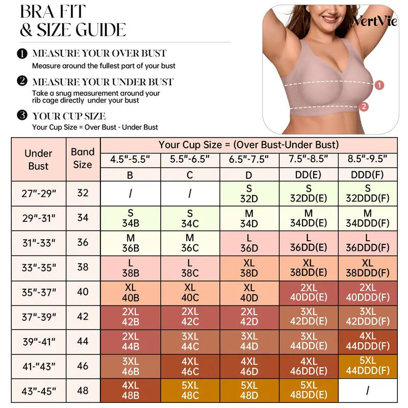 Wireless Front & Back Smoothing Posture Lift Bra