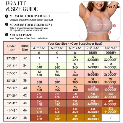 Wireless Front & Back Smoothing Posture Lift Bra