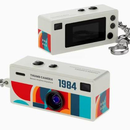 Vintage Thumb Camera: Snap Retro Memories Anytime, Anywhere!