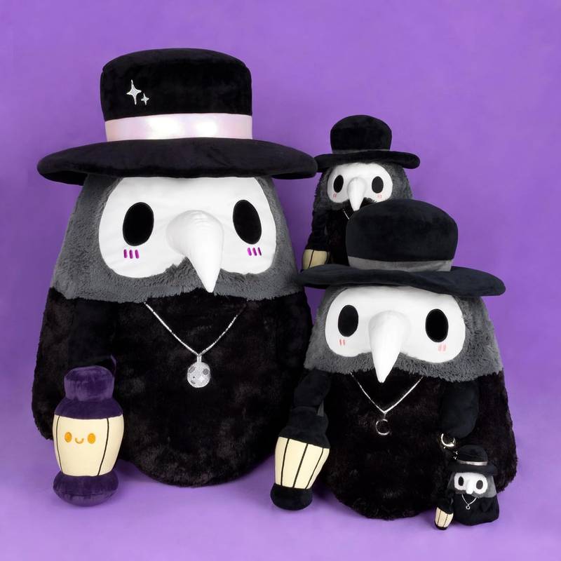 Super-Soft Plague Doctor Plushie