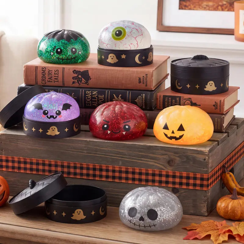 Halloween Glitter Bat Stress Relief Squeeze Toy