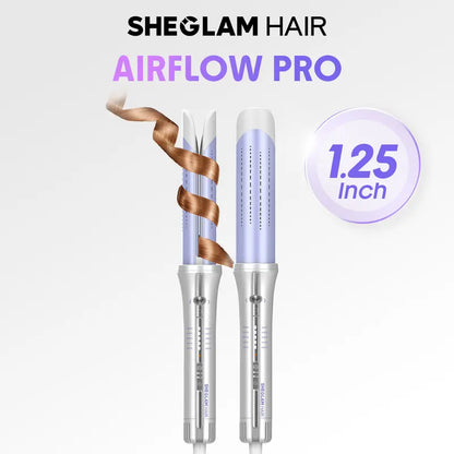 One-Touch Airflow Styler: Effortless Auto-Rotating Curls & Instant Cool-Lock