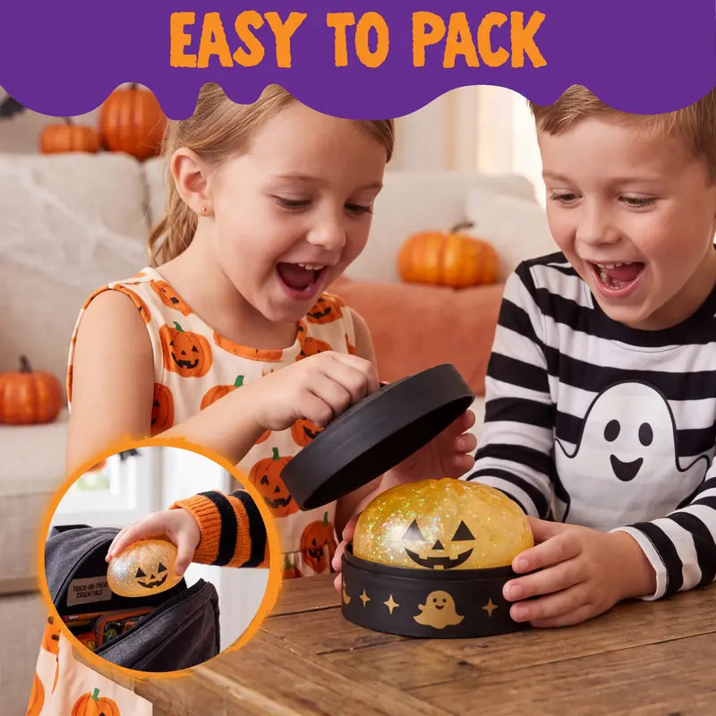 Halloween Glitter Bat Stress Relief Squeeze Toy