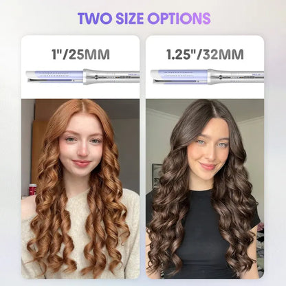 One-Touch Airflow Styler: Effortless Auto-Rotating Curls & Instant Cool-Lock