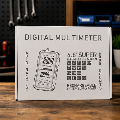 Smart Digital Multimeter with True RMS & USB Display