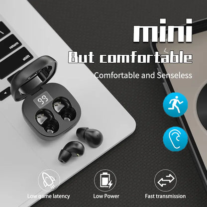 Ultra-Mini Invisible Sleep Earbuds with All-Night Comfort & Noise Isolation