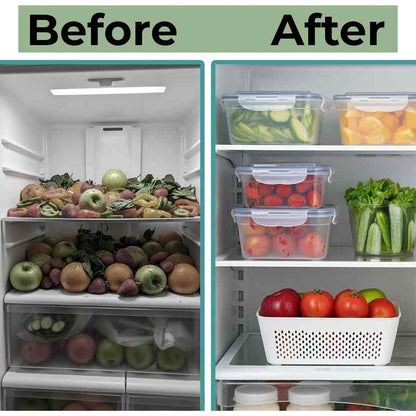 Keep Produce Fresh 3x Longer With Built-In Rinse & Strain Colanders