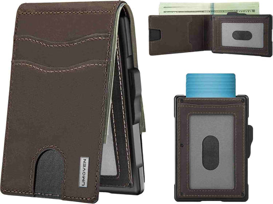 Instant Pop-Up Smart Wallet with RFID Blocking Security
